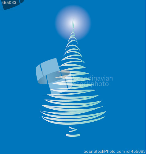 Image of Stylized Christmas tree