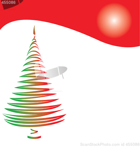 Image of Stylized Christmas tree