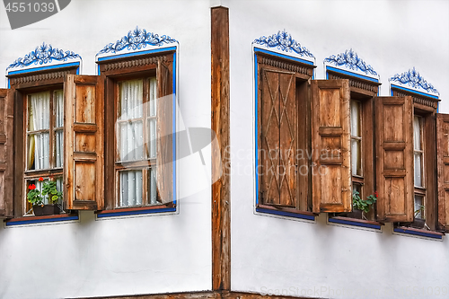 Image of Windows of an Old House