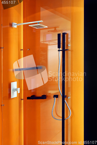 Image of Orange shower 2
