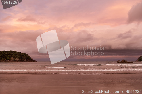 Image of Bay Of Plenty sunset