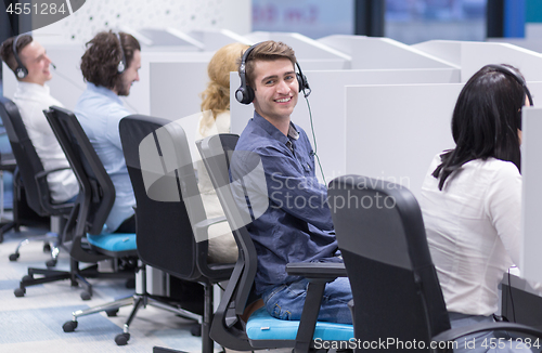 Image of Call center operators