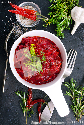 Image of beet salad