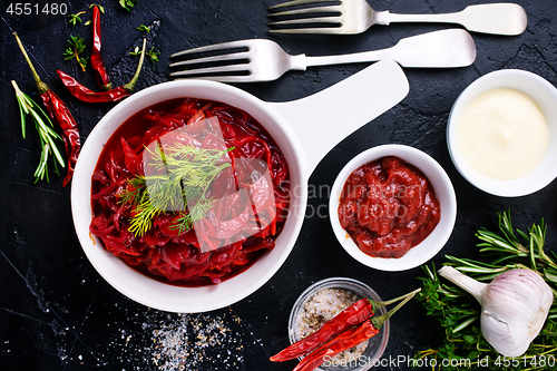 Image of beet salad