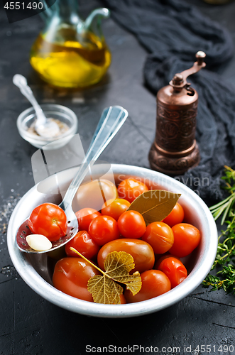 Image of  pickled tomatoes