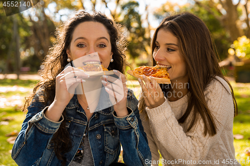 Image of Pizza with Friends