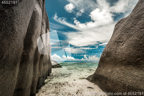 Image of Praslin beach Seychelles