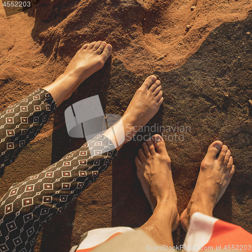 Image of Couple on the beach