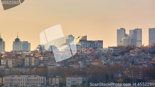 Image of Istanbul the capital of Turkey, eastern tourist city.