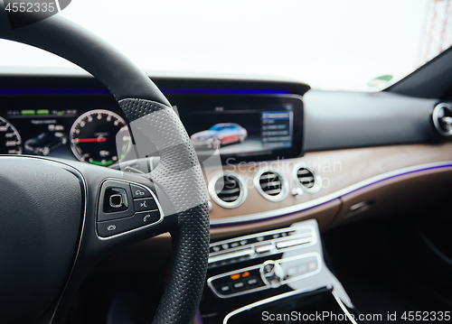 Image of Luxury car Interior
