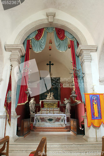 Image of Chapel of St. Vincenca in the church of All Saints in Blato, Croatia