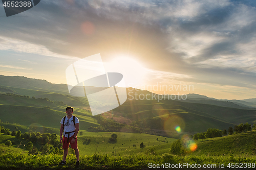 Image of Man in Altai mountain