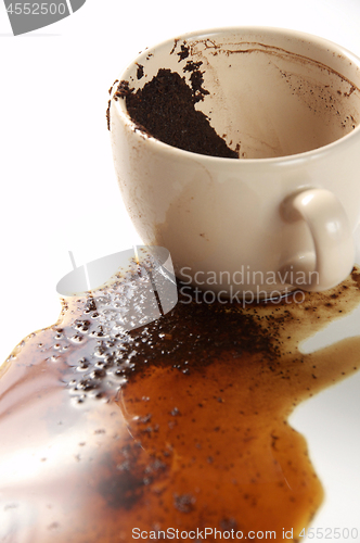 Image of Spilled coffee