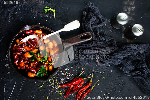 Image of fried beans 