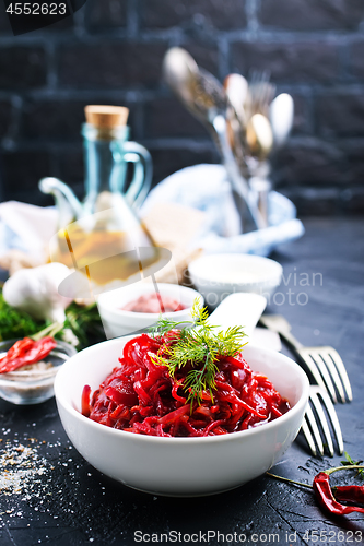 Image of beet salad