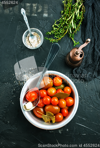 Image of  pickled tomatoes