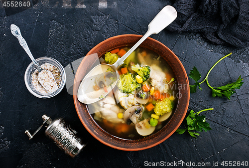 Image of fresh soup