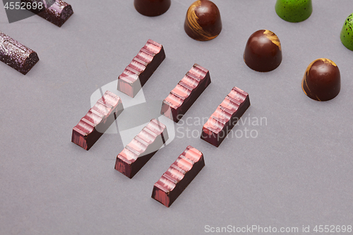 Image of Colorful candies background