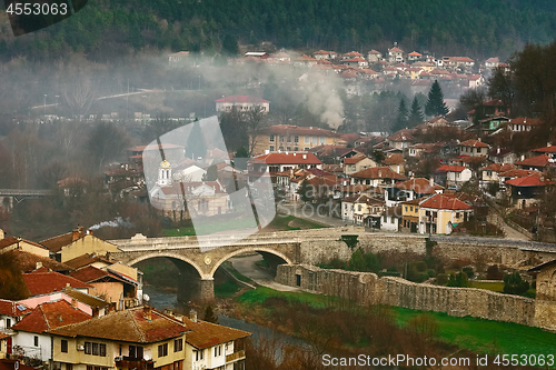 Image of Panoramic View of Part of Veliko Tarnovo