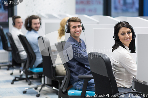 Image of Call center operators