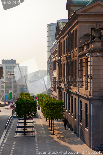 Image of Brussels city center street