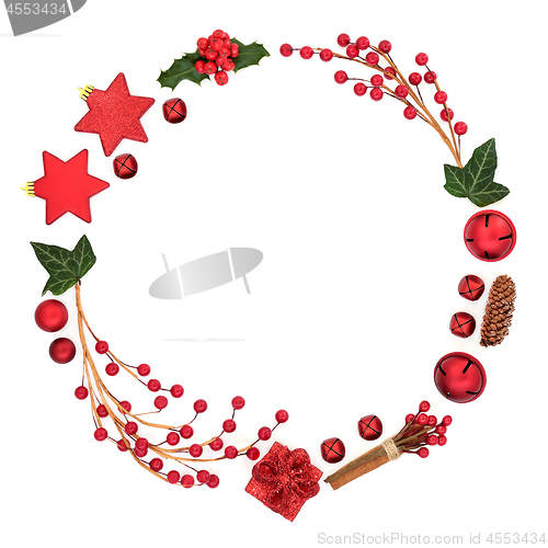 Image of Abstract Christmas Wreath