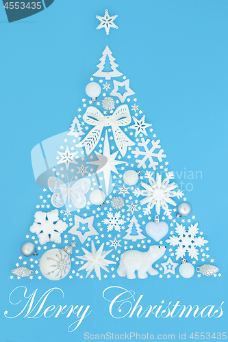 Image of Abstract Merry Christmas Tree