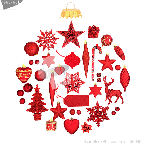 Image of Christmas Tree Bauble Decorations