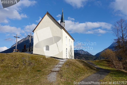 Image of chapel near Eschenlohe Bavaria Germany