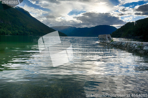 Image of Travel in norwegian fjord