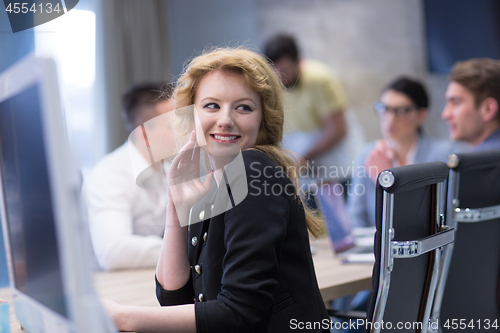 Image of Portrait of successful Businesswoman