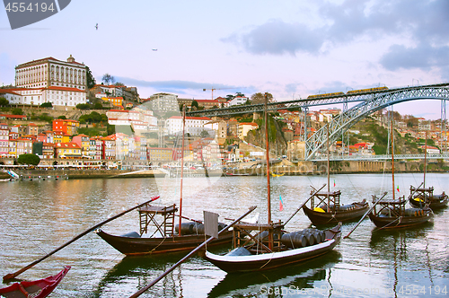 Image of Porto iconic skyline. Portugal