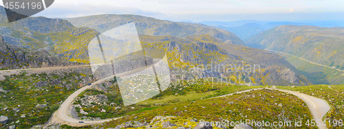 Image of Portugal mountians road