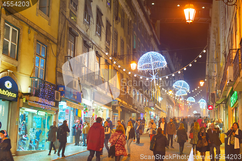 Image of Shopping street, Lisbon, Portugal