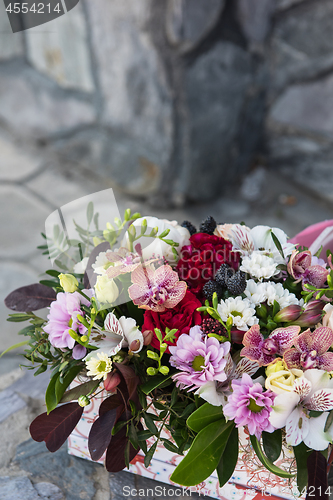 Image of bouquet of different flowers