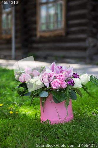 Image of bouquet of different flowers