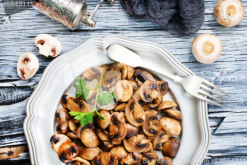 Image of fried mushrooms