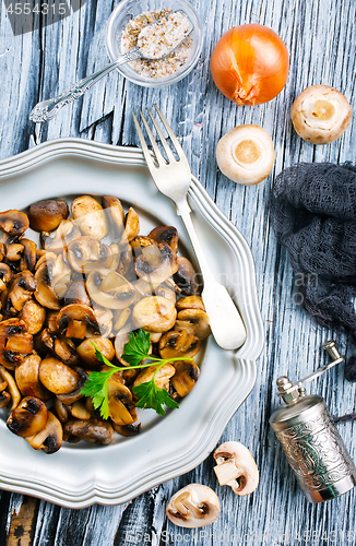 Image of fried mushrooms