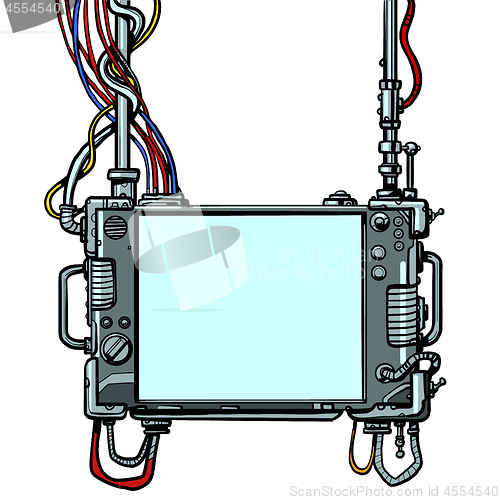 Image of Cyberpunk monitor screen tool