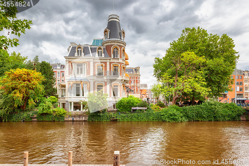 Image of beautiful house in Amsterdam