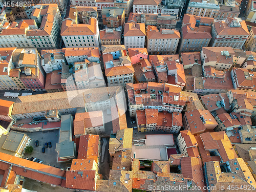 Image of flight over Ancony city