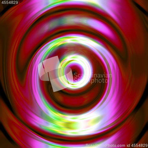 Image of abstract color circle swirl