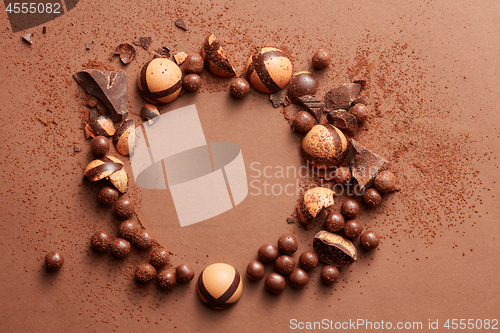 Image of delicious chocolate candies