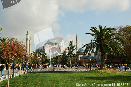 Image of View of the Museum Hagia Sophia,