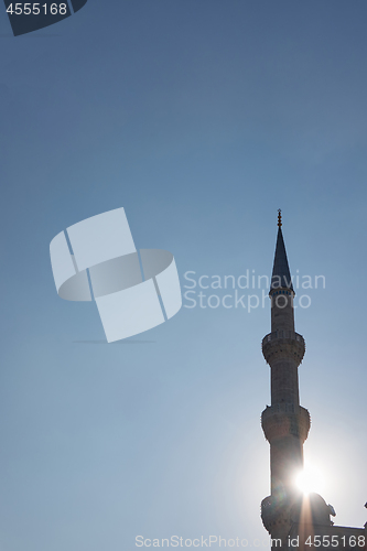 Image of Blue Mosque Sultan Ahmet Cami in Istanbul Turkey