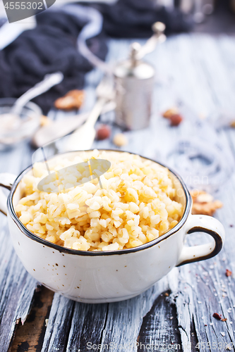 Image of boiled bulgur