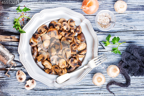 Image of fried mushrooms