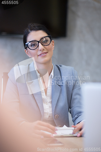 Image of Portrait of successful Businesswoman