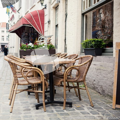 Image of dining table and chairs