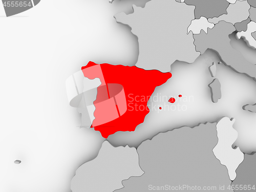 Image of Map of Spain